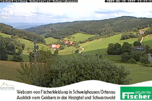Ferienhaus Eble -WebCam Geisberg Bekleidungshaus Fischer - Schuttertal / Schweighausen